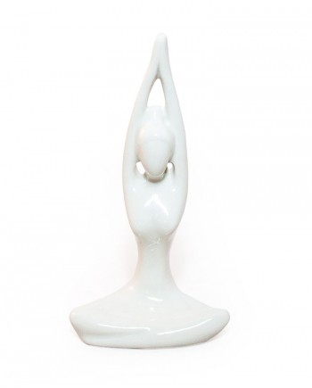 Estátua Porcelana Yoga 001